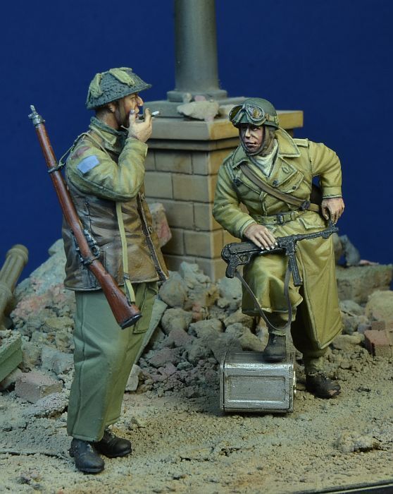 D-Day miniature studio［DD35201]1/35 WWII カナダ陸軍 一服する 