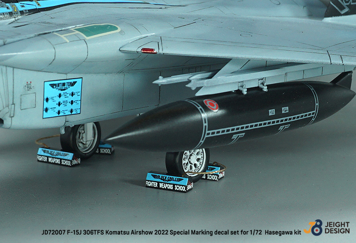 DEF.MODEL[JD72007]1/72 現用 航空自衛隊 F-15Jイーグル デカールセット 小松基地航空祭2022  マーヴェリック・スペシャル(ハセガワ用)
