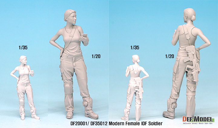 Def Model Df001 1 イスラエル女性兵士 現用 M S Models Web Shop