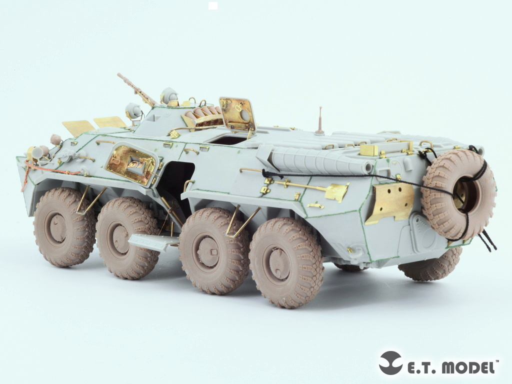 E.T.MODEL[E35-310]1/35 現用 ロシア BTR-80/80A装甲兵員輸送車(トランペッター用)