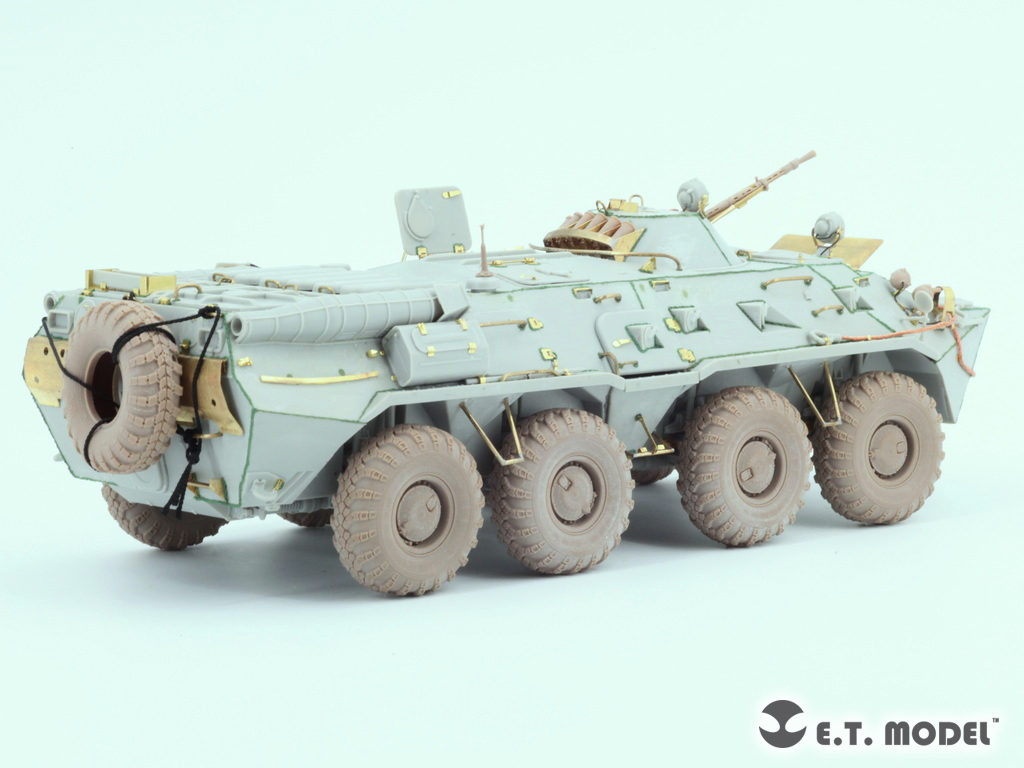 E.T.MODEL[E35-310]1/35 現用 ロシア BTR-80/80A装甲兵員輸送車(トランペッター用)
