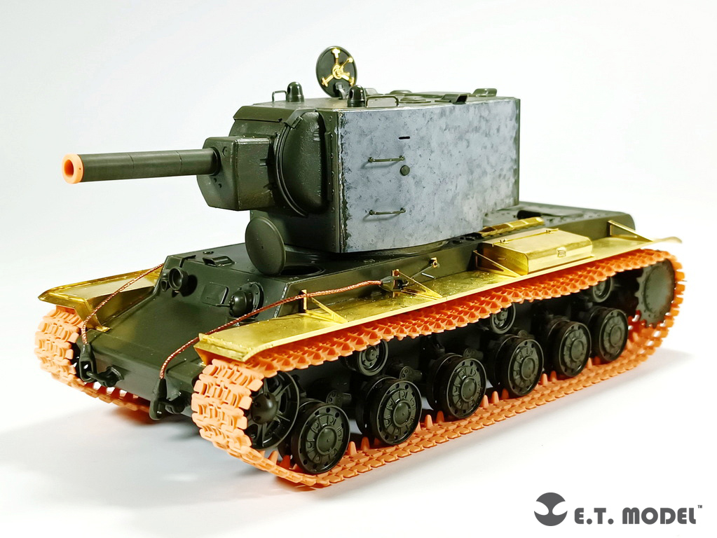 E.T.MODEL[EA35-135]1/35 WWII ソビエト/ロシア KV-2重戦車用フェンダーセット(タミヤ用)