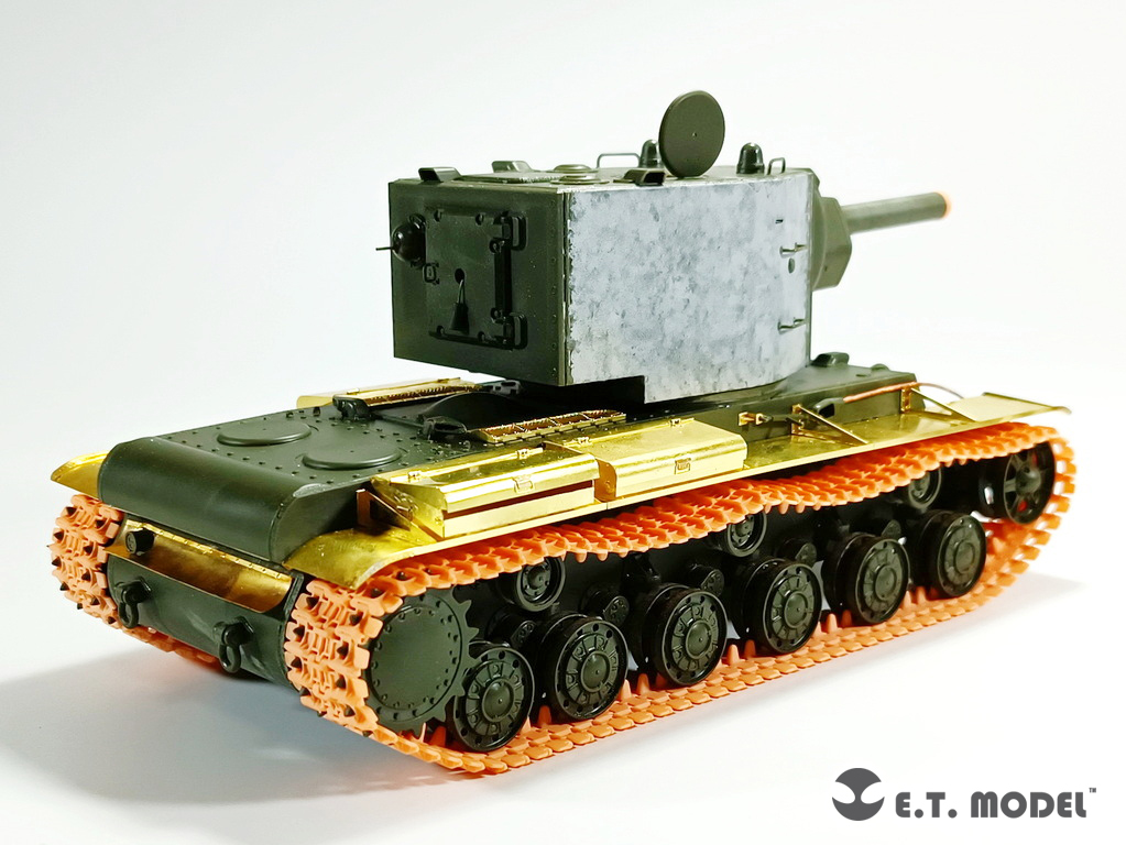 E.T.MODEL[EA35-135]1/35 WWII ソビエト/ロシア KV-2重戦車用フェンダーセット(タミヤ用)