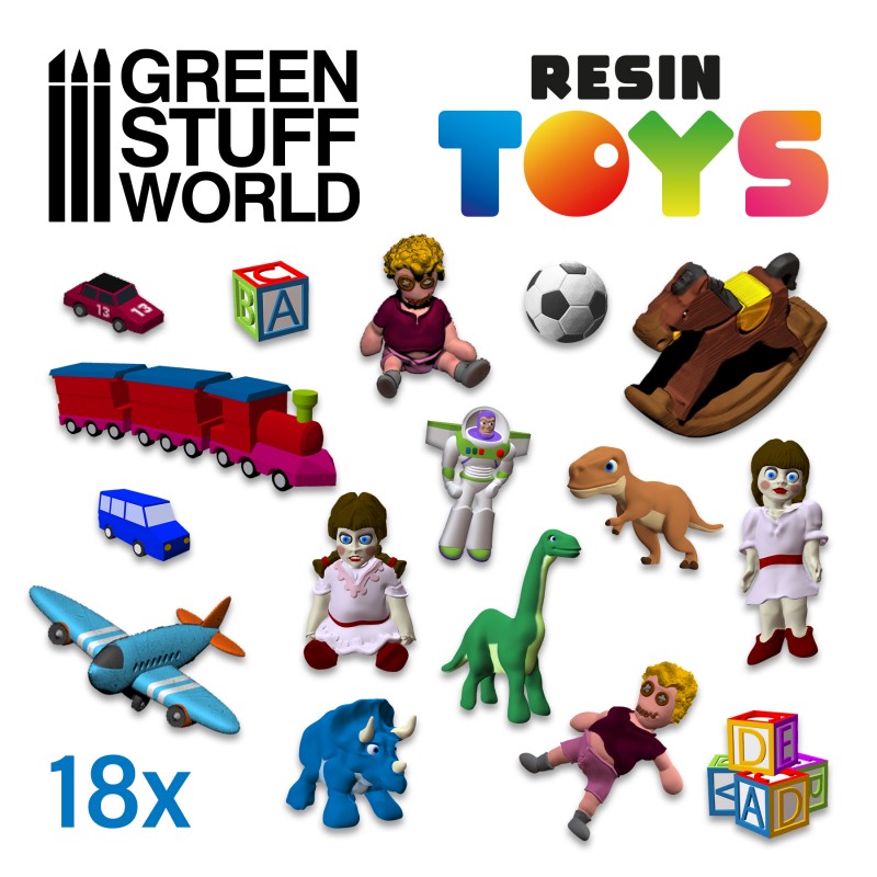 グリーンスタッフワールド[GSWD-2692]ジオラマアクセサリー 子供のおもちゃセット