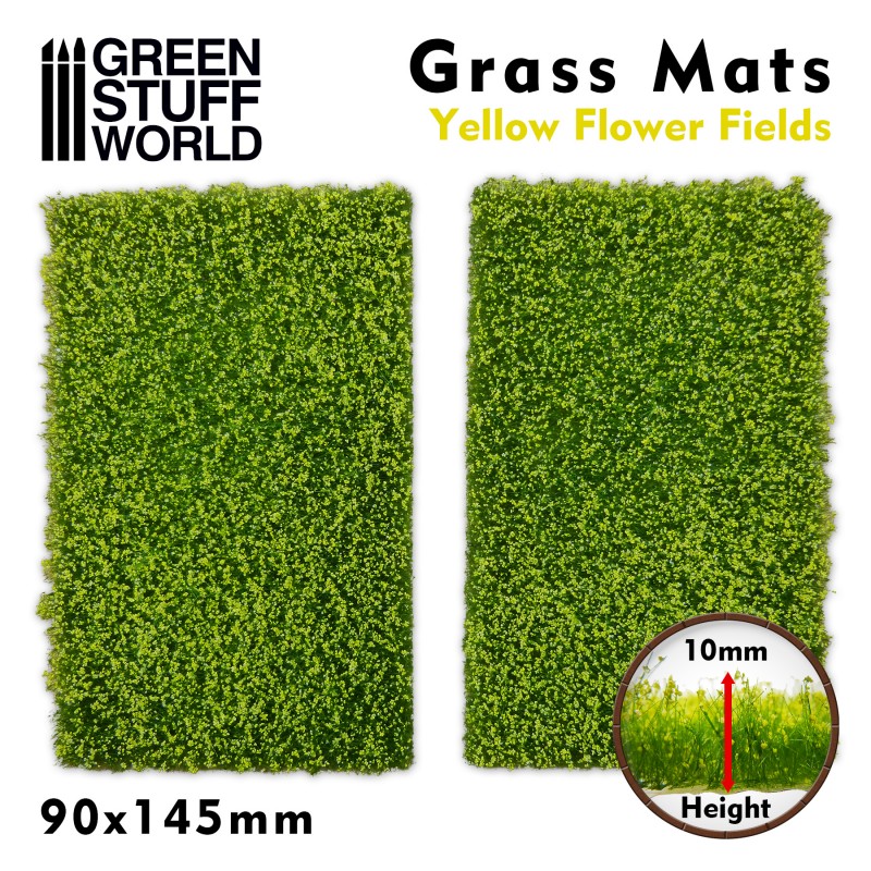 グリーンスタッフワールド Gswd ジオラマ素材 芝マットカット版 黄色い花が咲く緑地 M S Models Web Shop グリーンスタッフワールド Gswd ジオラマ素材 芝マットカット版 黄色い花が咲く緑地 M S Models Web Shop