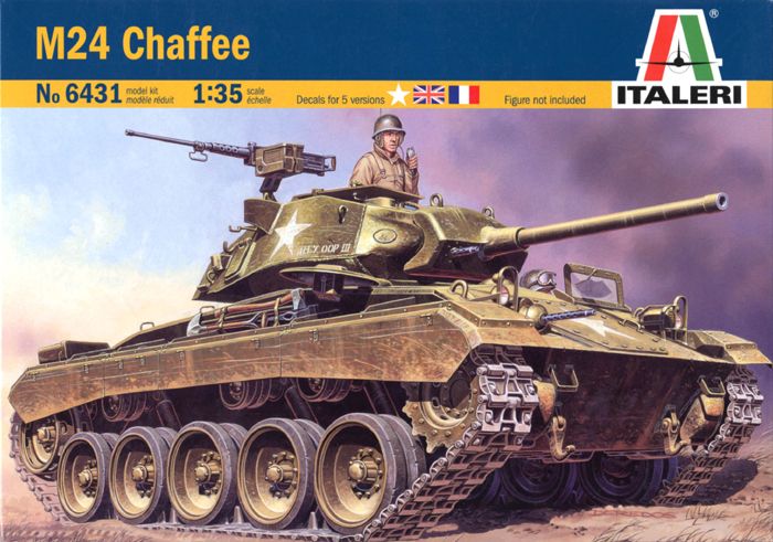 イタレリ[IT6431] 1/35 アメリカ軽戦車 M24 チャーフィー