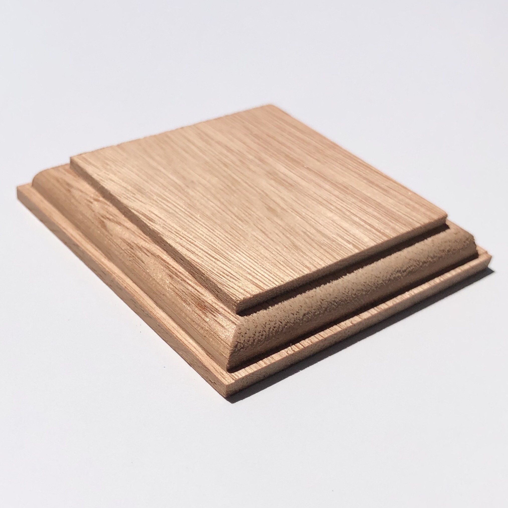 川合木工所[P71]ユーカリ飾り台 １０×６０×６０ｍｍ - M.S Models Web Shop