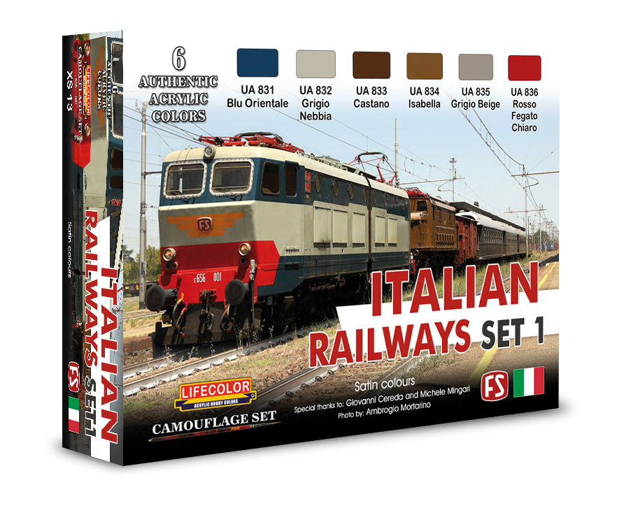 ライフカラー Xs 13 イタリア鉄道カラーセット1 M S Models Web Shop ライフカラー Xs 13 イタリア鉄道カラーセット1 M S Models Web Shop