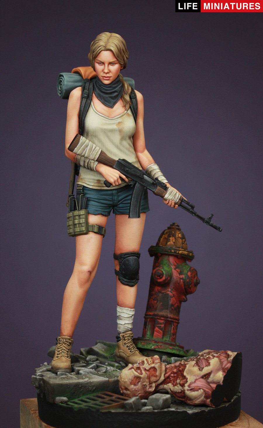ライフミニチュア Lm Fus003 1 スタンドアローン 孤高の女戦士 90mmフィギュア M S Models Web Shop