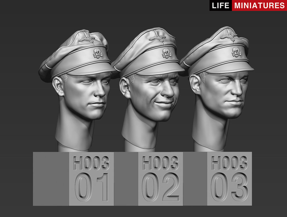 ライフミニチュア[LM-35003]1/35 WWII 独 ドイツ武装親衛隊MG42射撃手 東部戦線1943 Models Web Shop