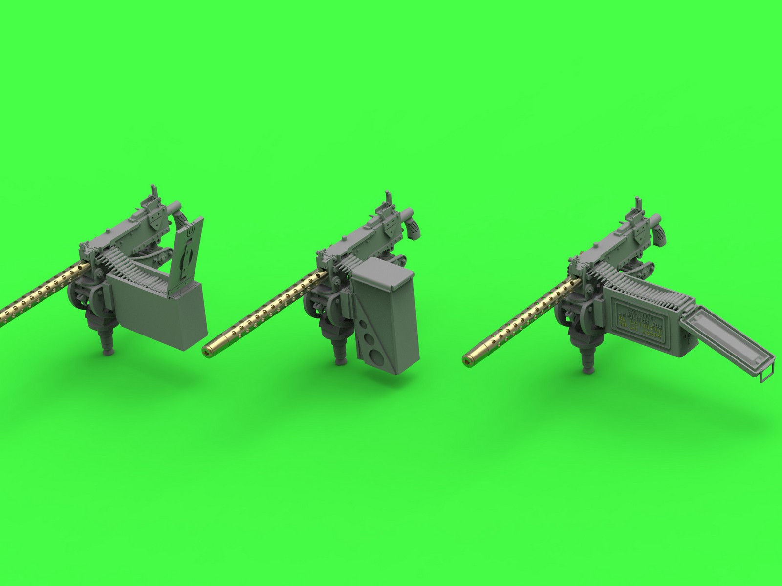 MASTER[GM-35-087]1/35 WWII/現用 アメリカ ブローニングM1919A4