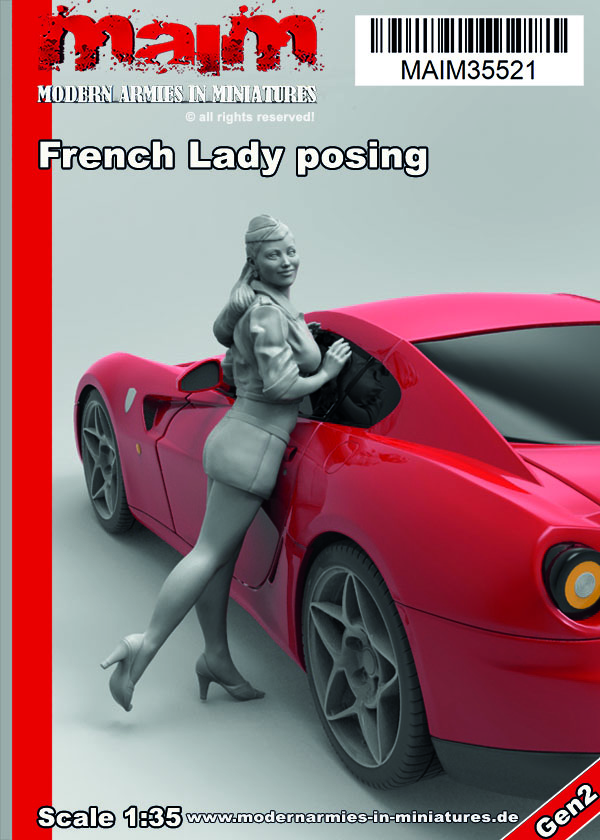 MAiM 1/35 French Lady Posing