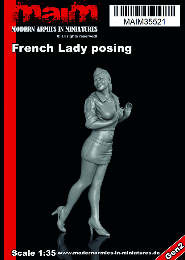 MAiM 1/35 French Lady Posing