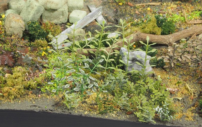 プラッツ ノッホ 多目的ジオラマ素材シリーズ レーザーカット植物 ツタ(葉径1~2.5mm)