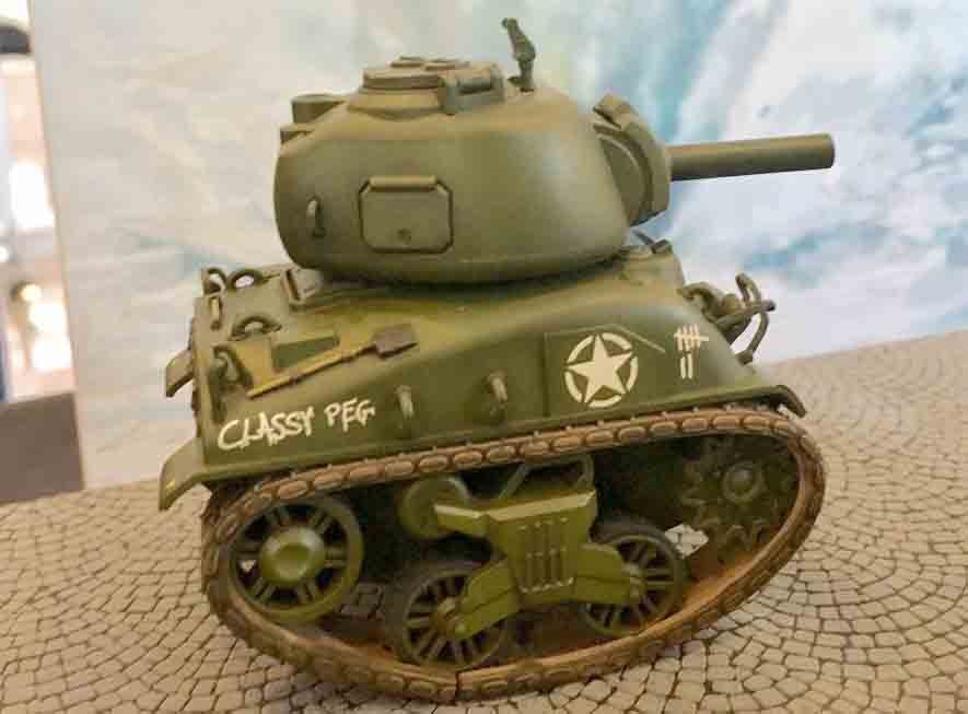 モンモデル[MENWWT-002]WWT　アメリカ中戦車 M4A1 シャーマン
