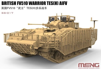 モンモデル[MENSS-017]1/35 イギリス FV510 ウォーリア TES(H) 歩兵戦闘車