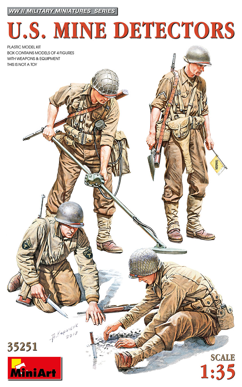ミニアート Ma 1 35 アメリカ軍 地雷探査兵 M S Models Web Shop