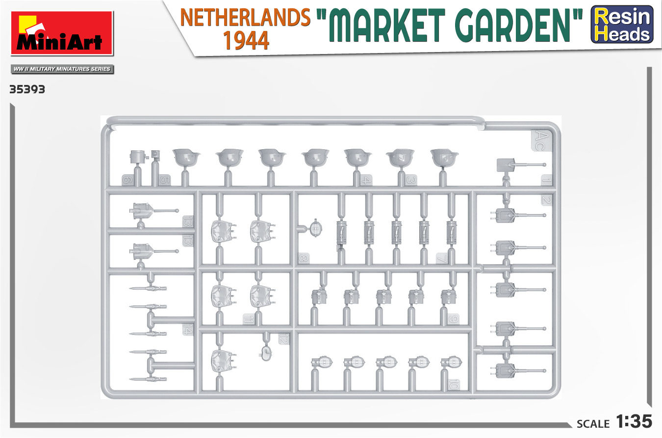 ミニアート Ma 1 35 マーケット ガーデン作戦 オランダ 1944年 フィギュア5体 レジン製頭部付 M S Models Web Shop