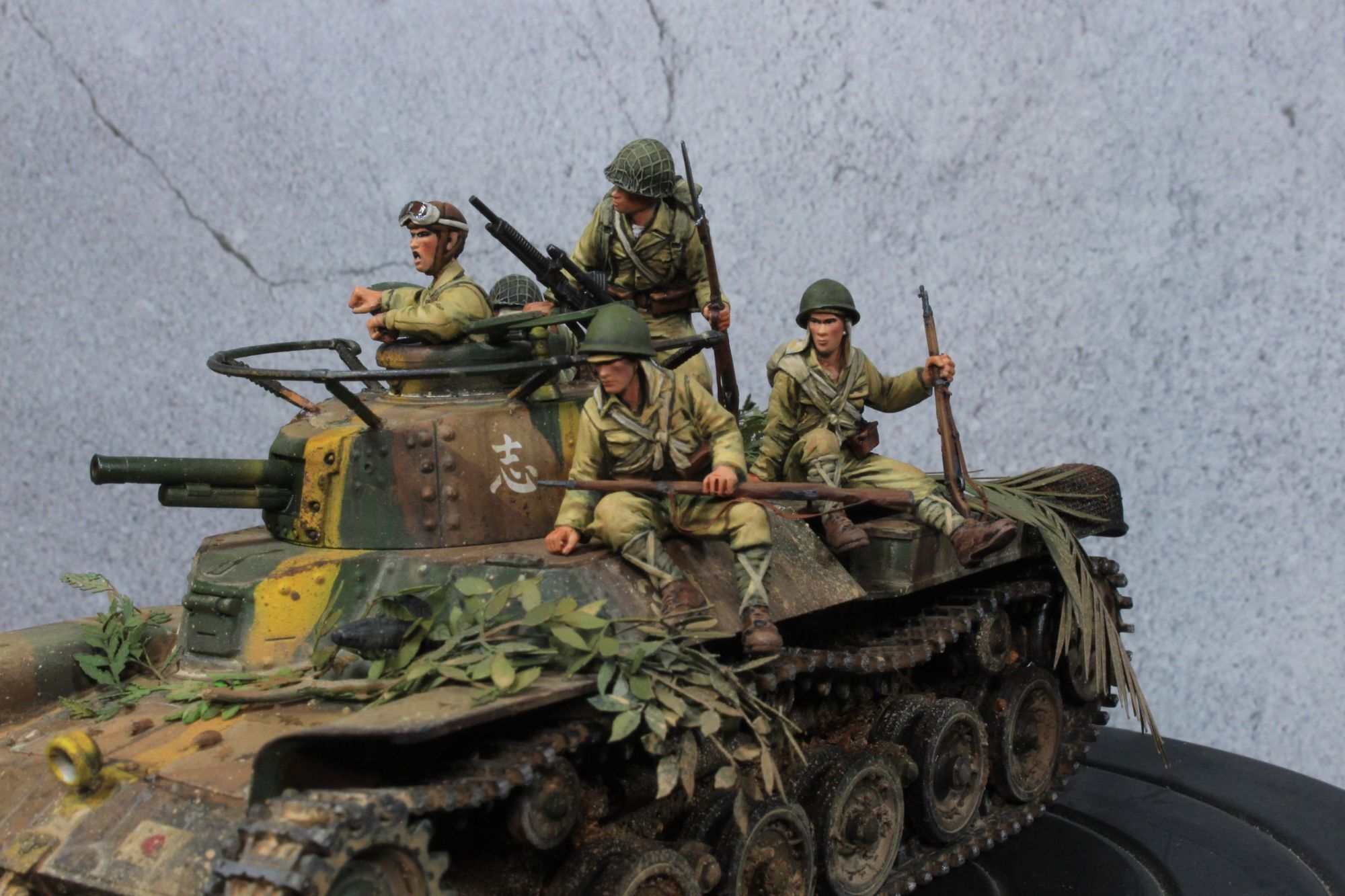 Paracel Miniatures[BWW3506]1/35 WWII 日本帝国陸軍 戦車跨乗兵ビッグセット