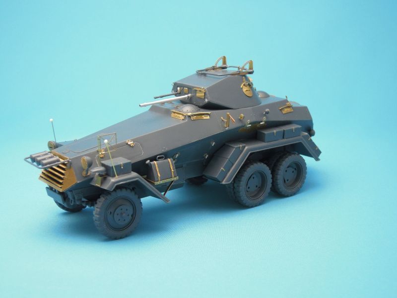 Passion Models[P Sd.kfz. ドイツ軍6輪装甲車エッチングセット[対応キット タミヤMM イタレリNo.