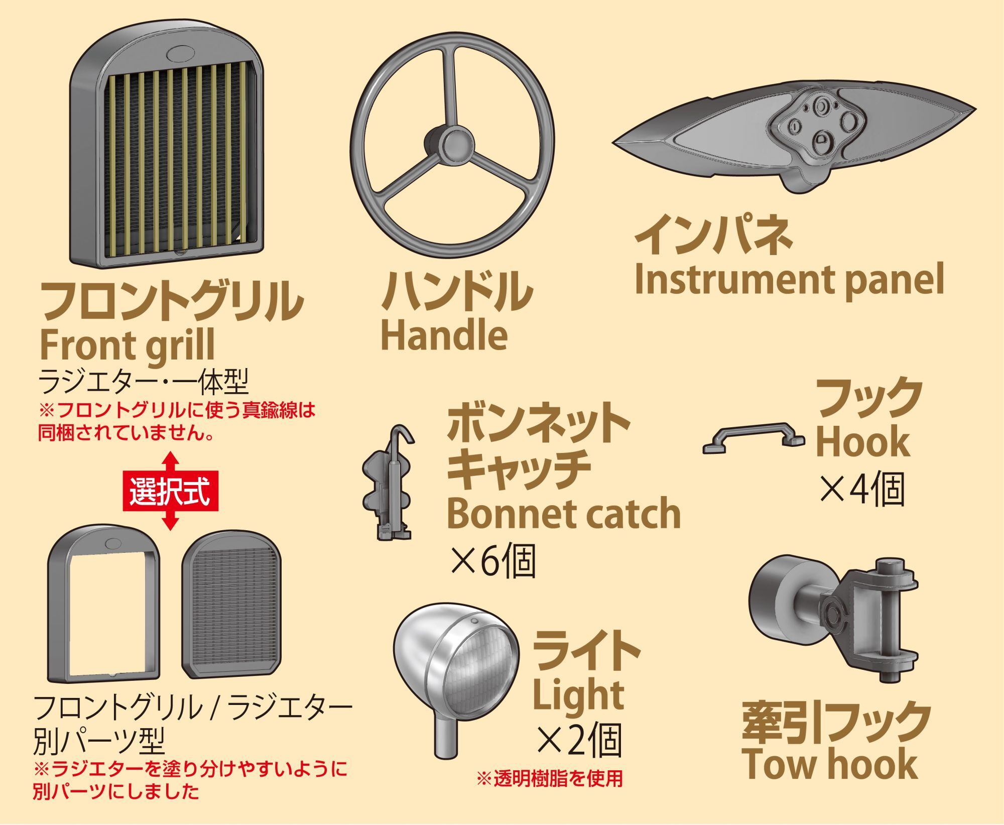 Passion Models[P35T-012]1/35 ロシア フィールドカー GAZ67 3Dパーツセット  [対応キット：タミヤMM35021,35359]