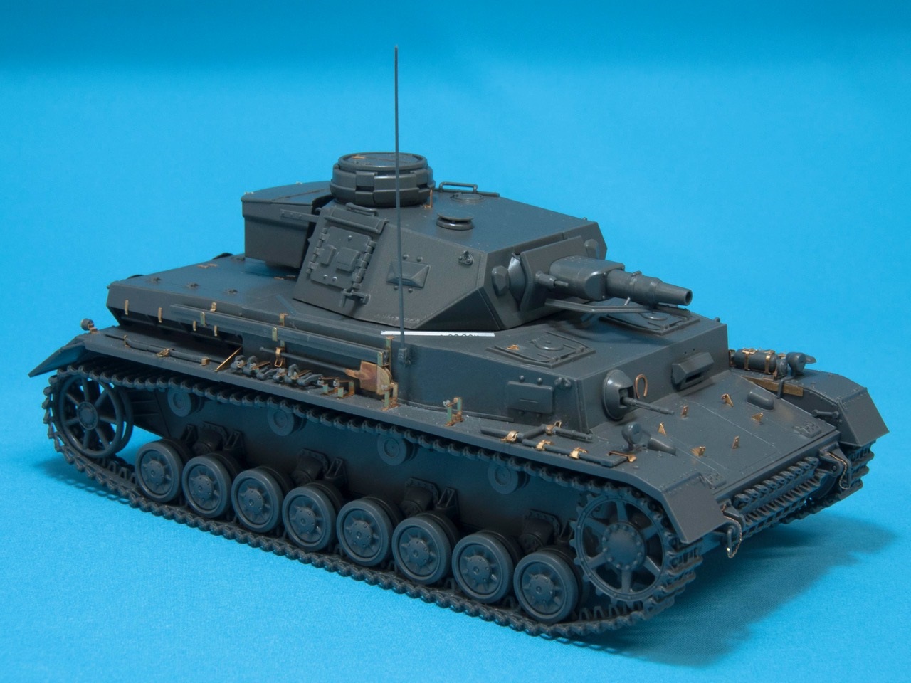 タミヤ 1/35 IV号戦車F型 ジオラマ