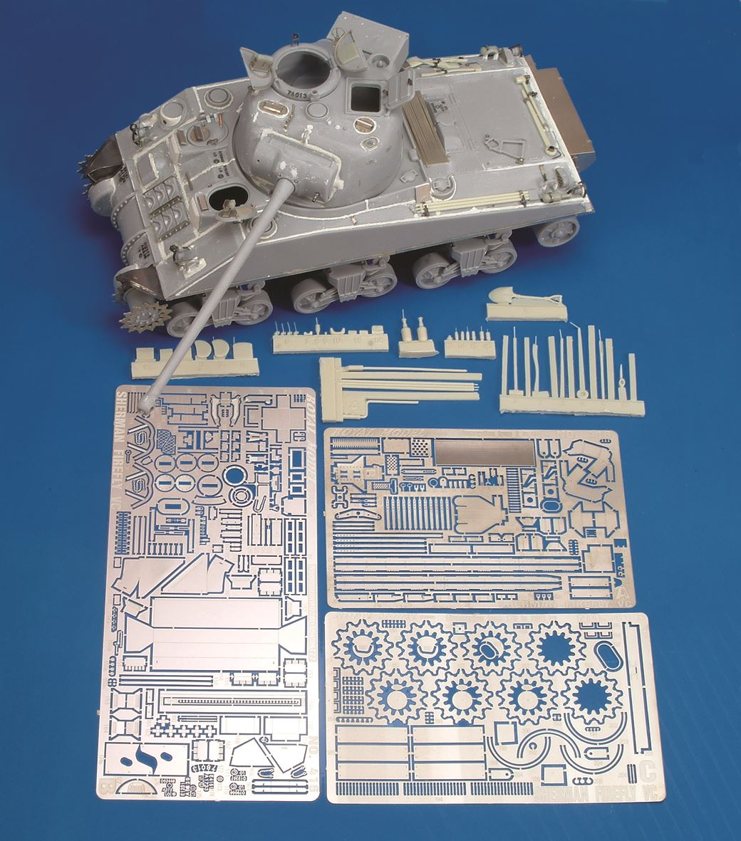 RoyalModel[RM416]1/35 英 シャーマンファイアフライ VC ディテールセット ドラゴン用