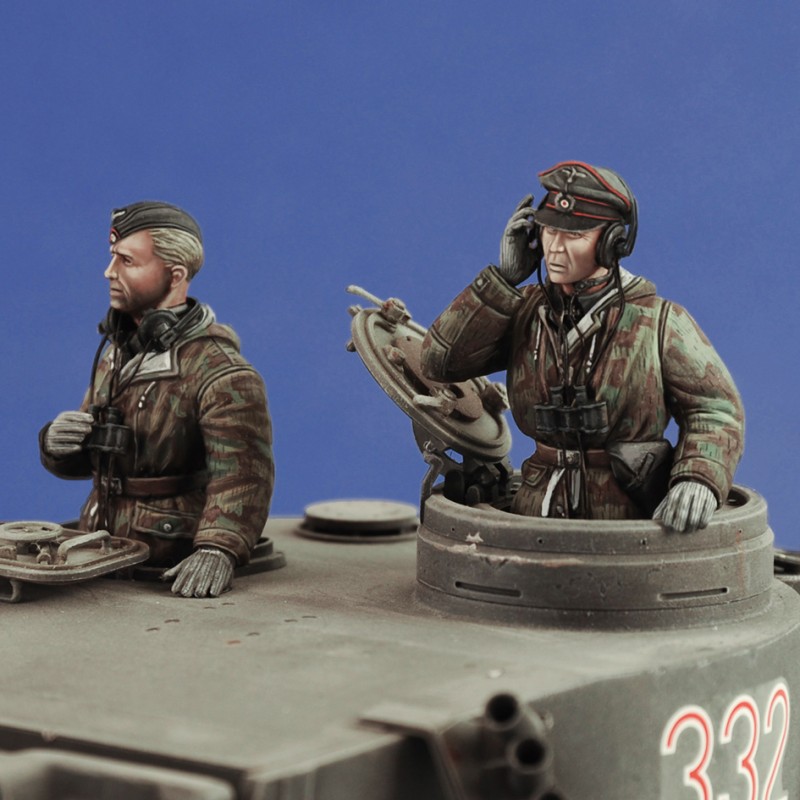 RoyalModel[RM830]1/48 WWII リバーシブル迷彩の防寒着を着たドイツ