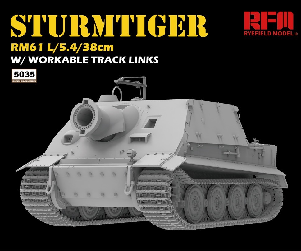 ライフィールドモデル[RFM5035]1/35 シュトルムティーガーw/連結組立可動式履帯 Models Web Shop