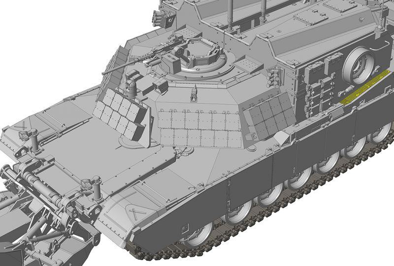 ライフィールドモデル[RFM5011]1/35 現用米 M1突撃啓開車 ブリーチャー