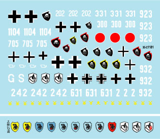STAR DECALS[SD35-C1181]1/35 WWII ドイツ 第18装甲擲弾兵師団