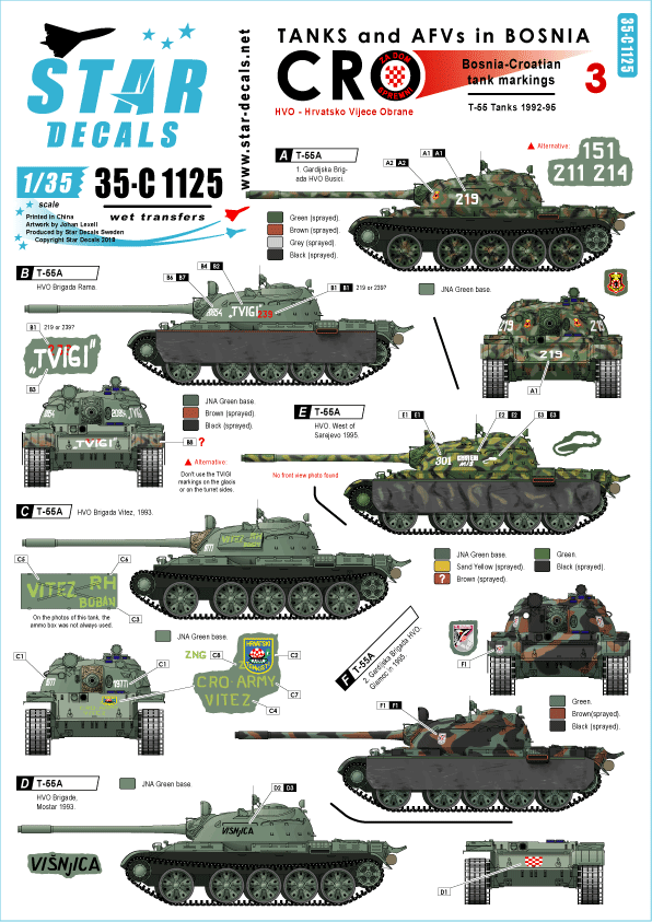 ボスニア内戦クロアチア人勢力M65ジャケット S-R