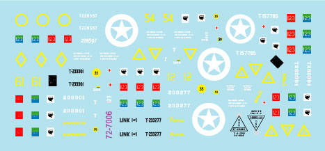STAR DECALS[SD72-7006]1/72 WWII イギリス シャープシューターズ 第3