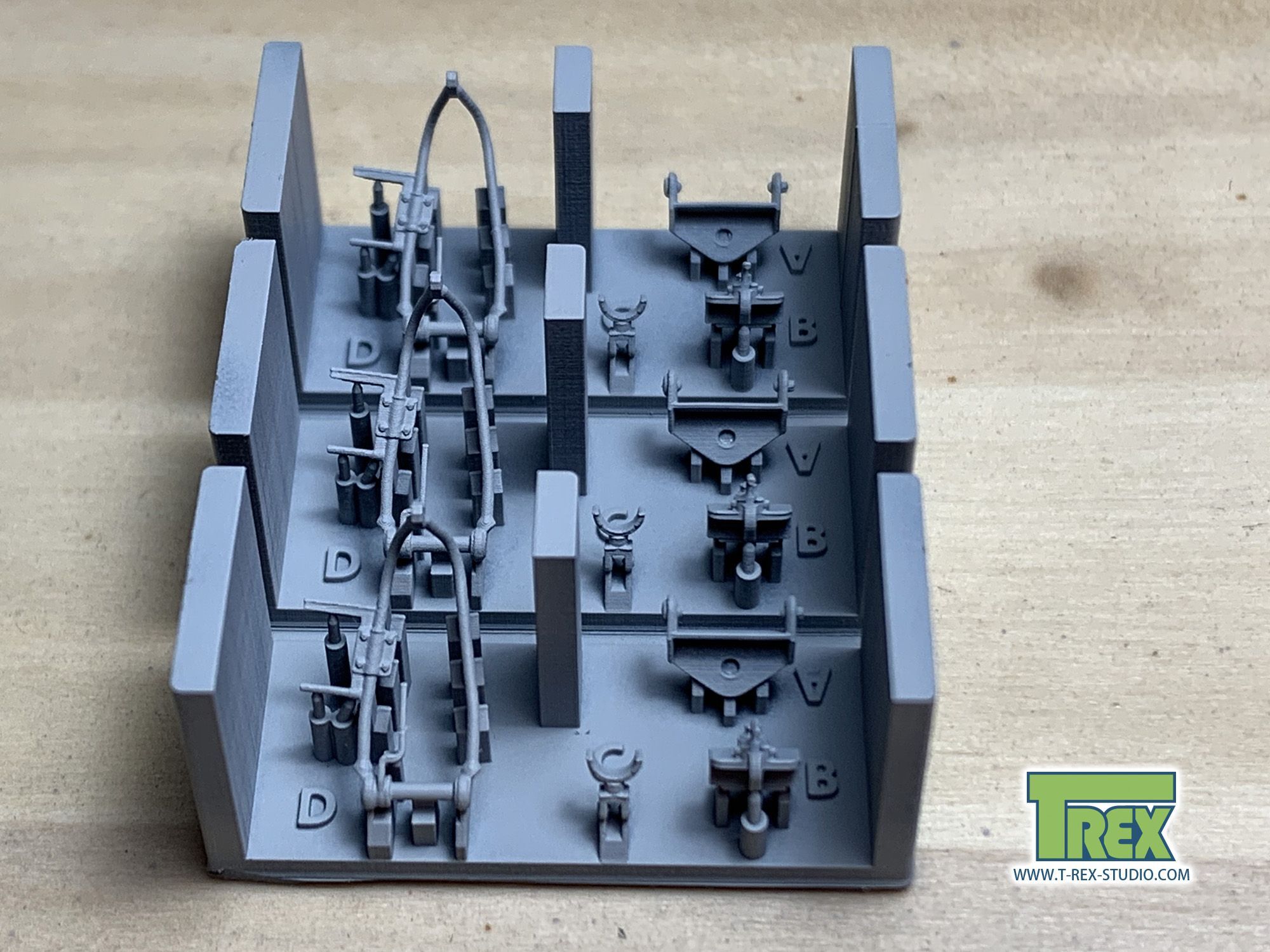 T Rex Studio Tr 1 35 Wwiiドイツキューポラマウント対空機銃架セット 3個入 M S Models Web Shop