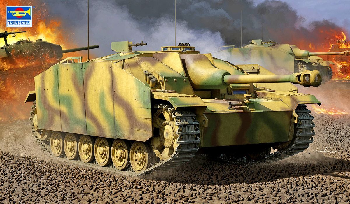 トランペッター[TR00947]1/16 III号突撃砲 G型 後期型(2in1) Models Web Shop