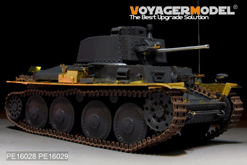 VoyagerModel [PE16029]1/16 WWII独 38(t)軽戦車 E/F型 フェンダーセット(パンダ16001用)