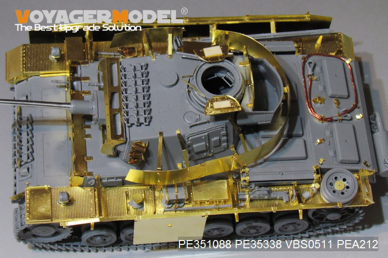 ボイジャーモデル PE351088 1/35 WWII ドイツ陸軍 III号戦車 M型 ベーシックセット (ドラゴン  6604/6605/6658/6776/9015/9017用) YSNvqLi7H4, ミリタリー