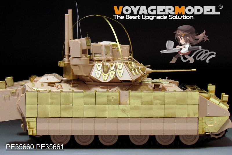 VoyagerModel [PE35661]1/35現用米 M2A3 ブラッドレー BUSK III 増加装甲付き  ERAディティールセット(モンモデルSS-004用)
