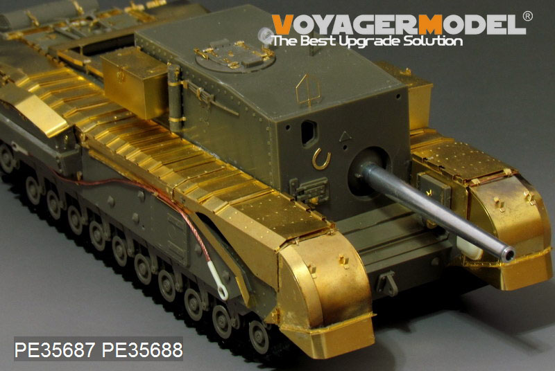 Voyagermodel Pe35687 1 35 Wwii 英 チャーチル3インチガンキャリアー エッチングセット Afvクラブf35253用 M S Models Web Shop