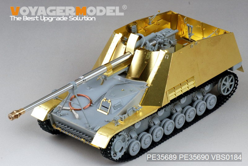 VoyagerModel [PE35689]WWII独 Sd.Kfz.164 ナースホルン エッチングセット(DML6387用)