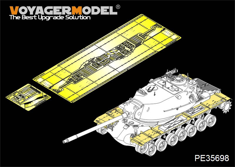 VoyagerModel [PE35698] 1/35 米 M103A1 重戦車「ファイティングモンスター」フェンダーセット(DML3548用)  Models Web Shop