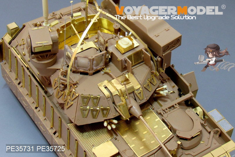 VoyagerModel [PE35731] 現用米 M3A3ブラッドレー歩兵戦闘車 w/BUSK III エッチング基本セット(オロチ  IM001/002用)