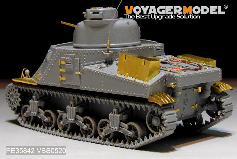 VoyagerModel [PE WWII米 M3リー中戦車 エッチング基本