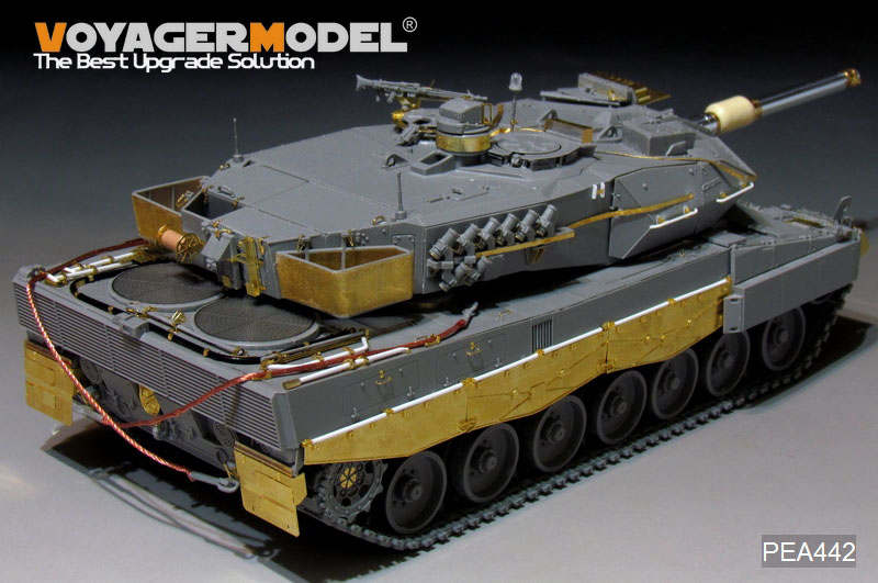 VoyagerModel[PEA442]1/35 現用独ドイツ連邦軍レオパルド2A5/A6トラックカバー(各社モデル対応)