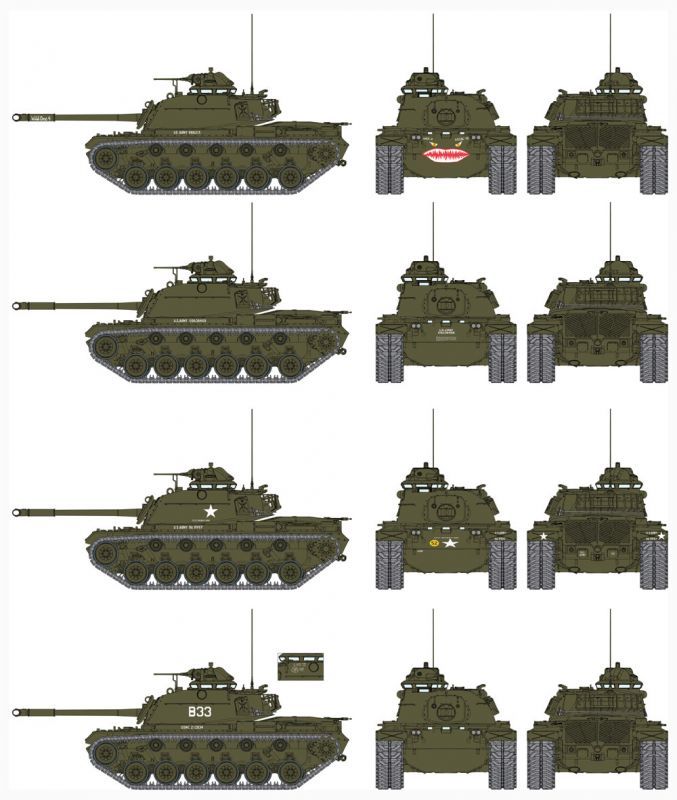 サイバーホビー[CH3544]1/35 アメリカ陸軍 M48A3 Mod.B パットン 主力