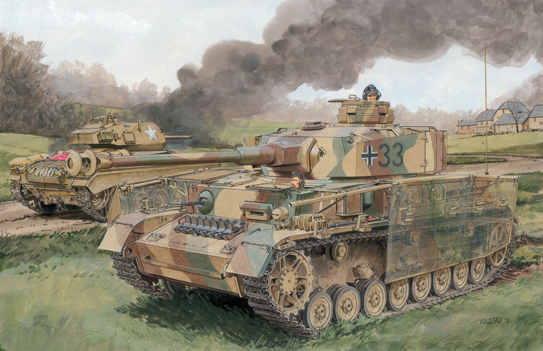 サイバーホビー[CH6575]1/35 WW.II ドイツ軍 IV号戦車J型最後期生産型 