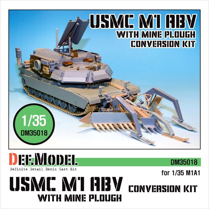 DEF.MODEL[DM35018]M1 ABV w/マインプラウ コンバージョン（M1A1用） - M.S Models Web Shop