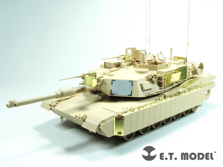 E.T.MODEL[E35-284]1/35 現用 米陸軍/海兵隊 M1A1 AIM/M1A1 TUSK(モンモデルTS-032用)