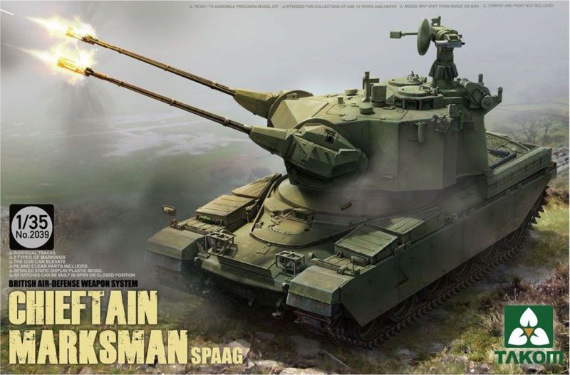 タコム[TKO2039]1/35 イギリス対空戦車 チーフテン マークスマン Models Web Shop