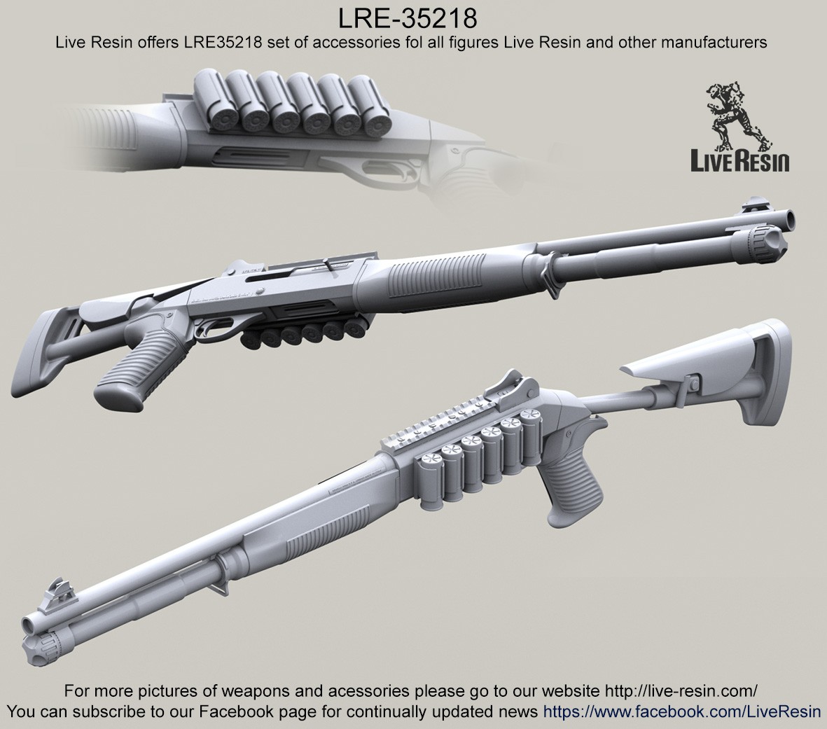 Live Resin Lre 1 35 M1014 ベネリショットガン 2 2種計6丁 M S Models Web Shop